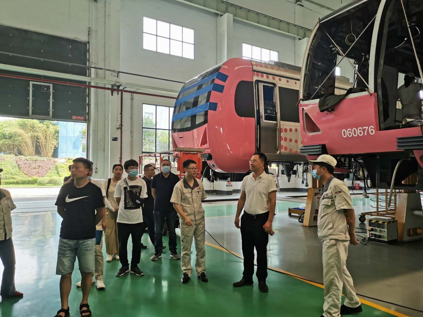 徐益副院长一行考察实训基地